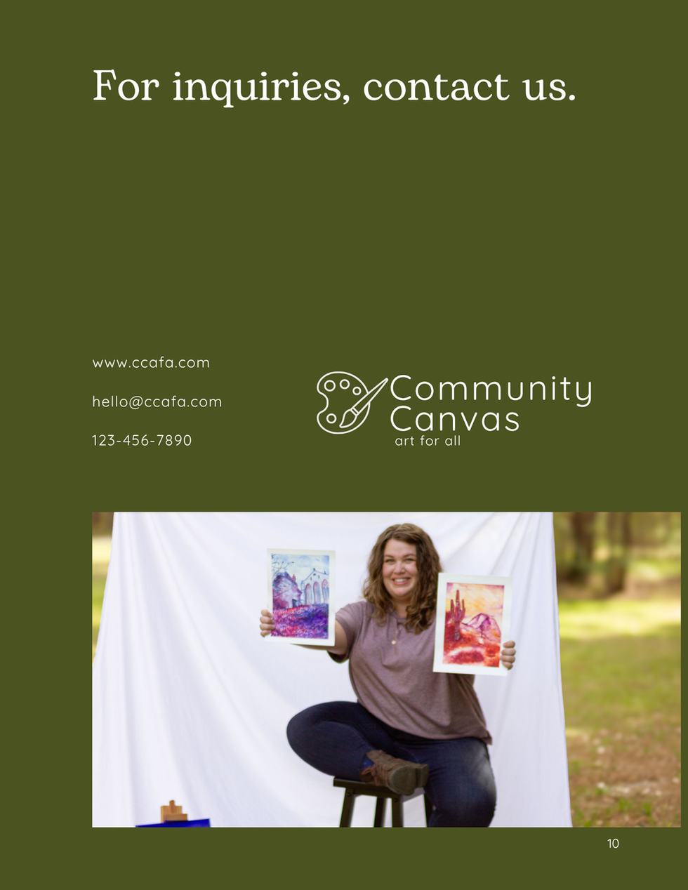 CCAFA Business Proposal (Page 10)