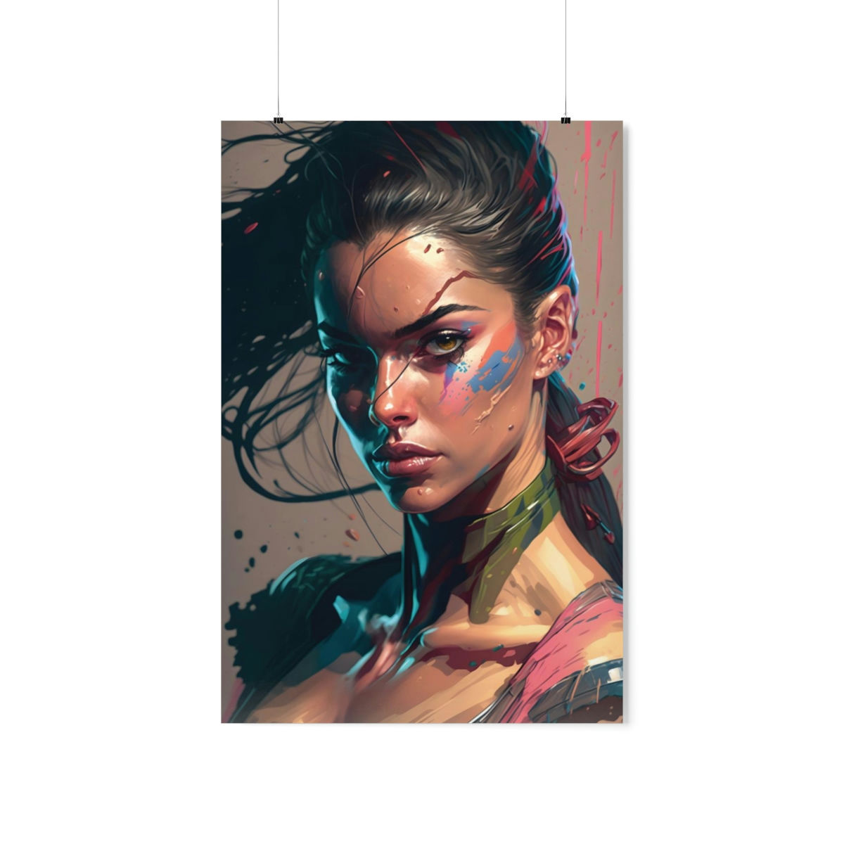 "Colorful Storm" poster