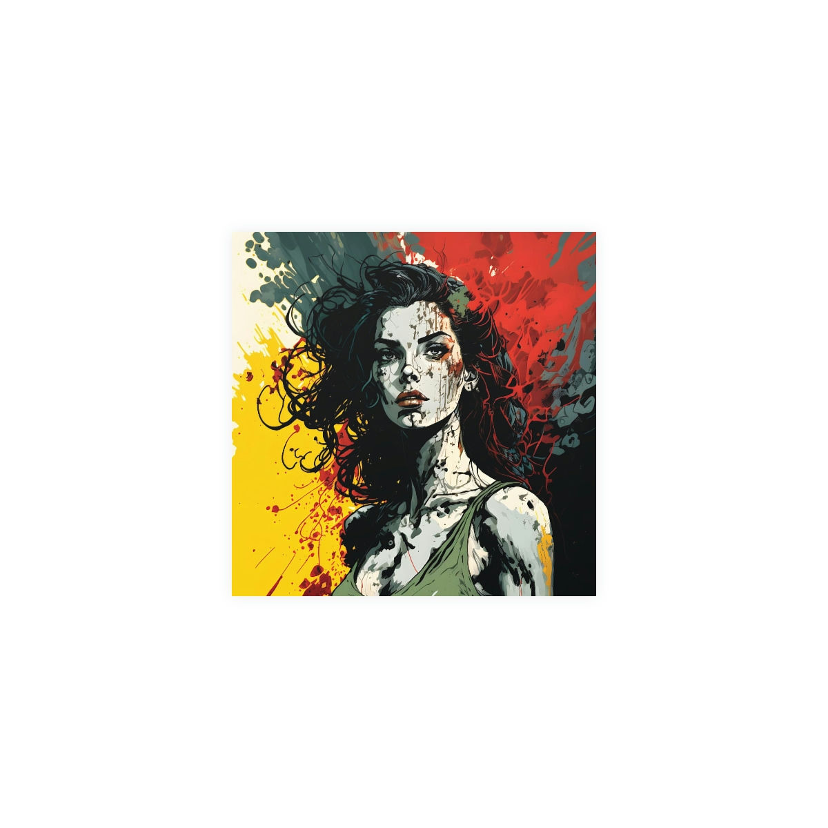 "Colorful Siena" poster