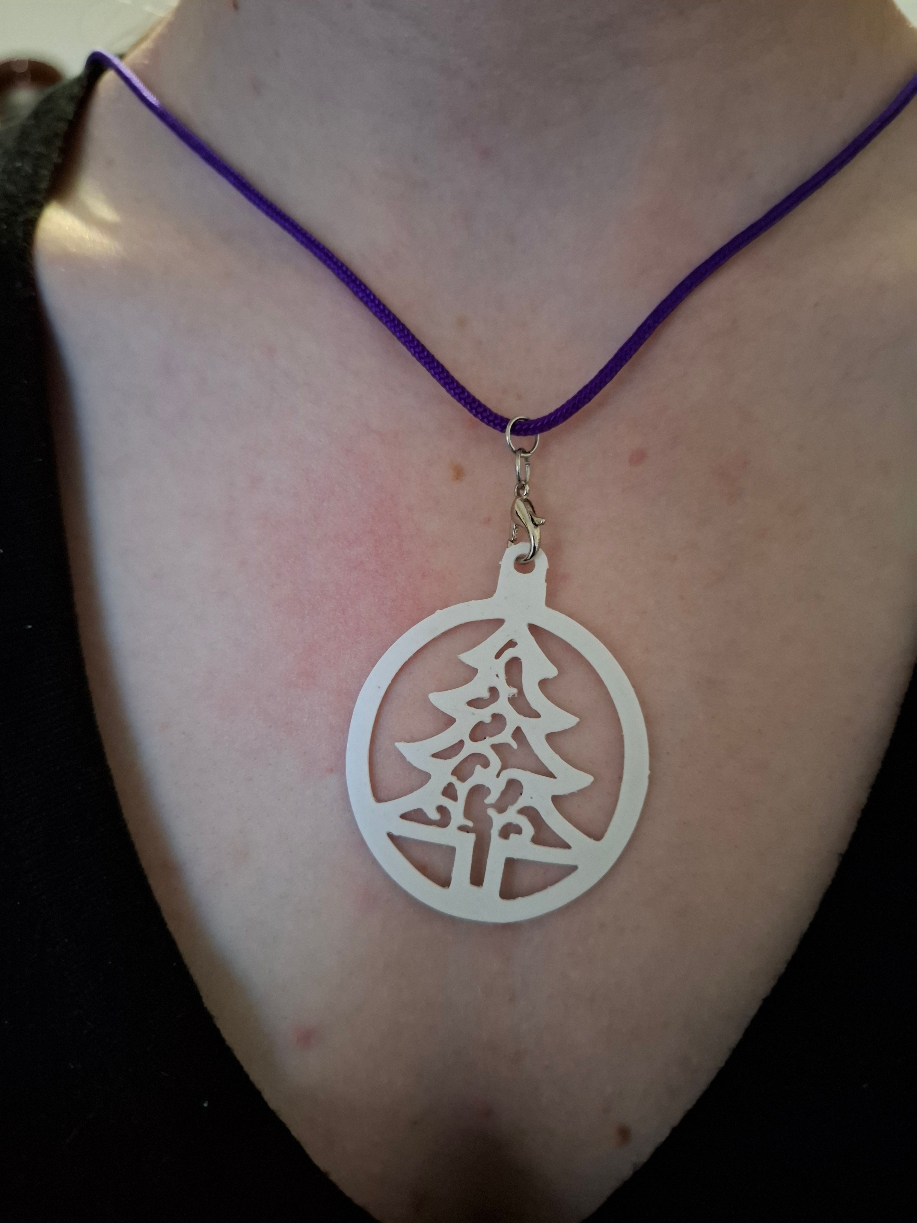 Collier Sapin de Noël