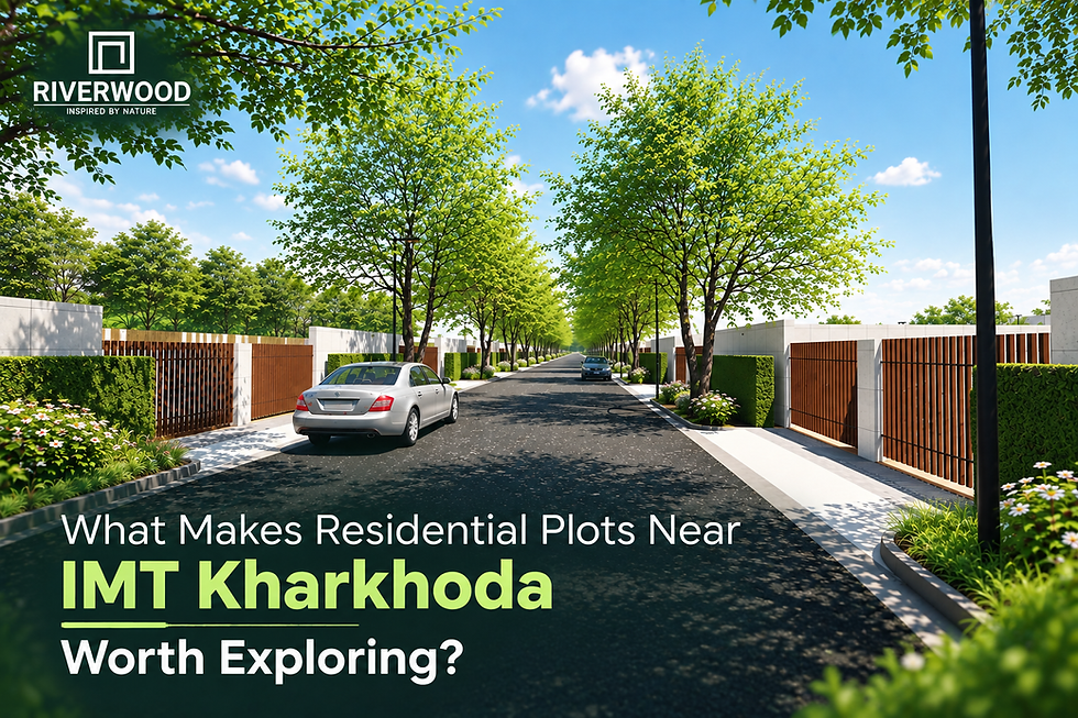 What Makes Residential Plots Near IMT Kharkhoda Worth Exploring?