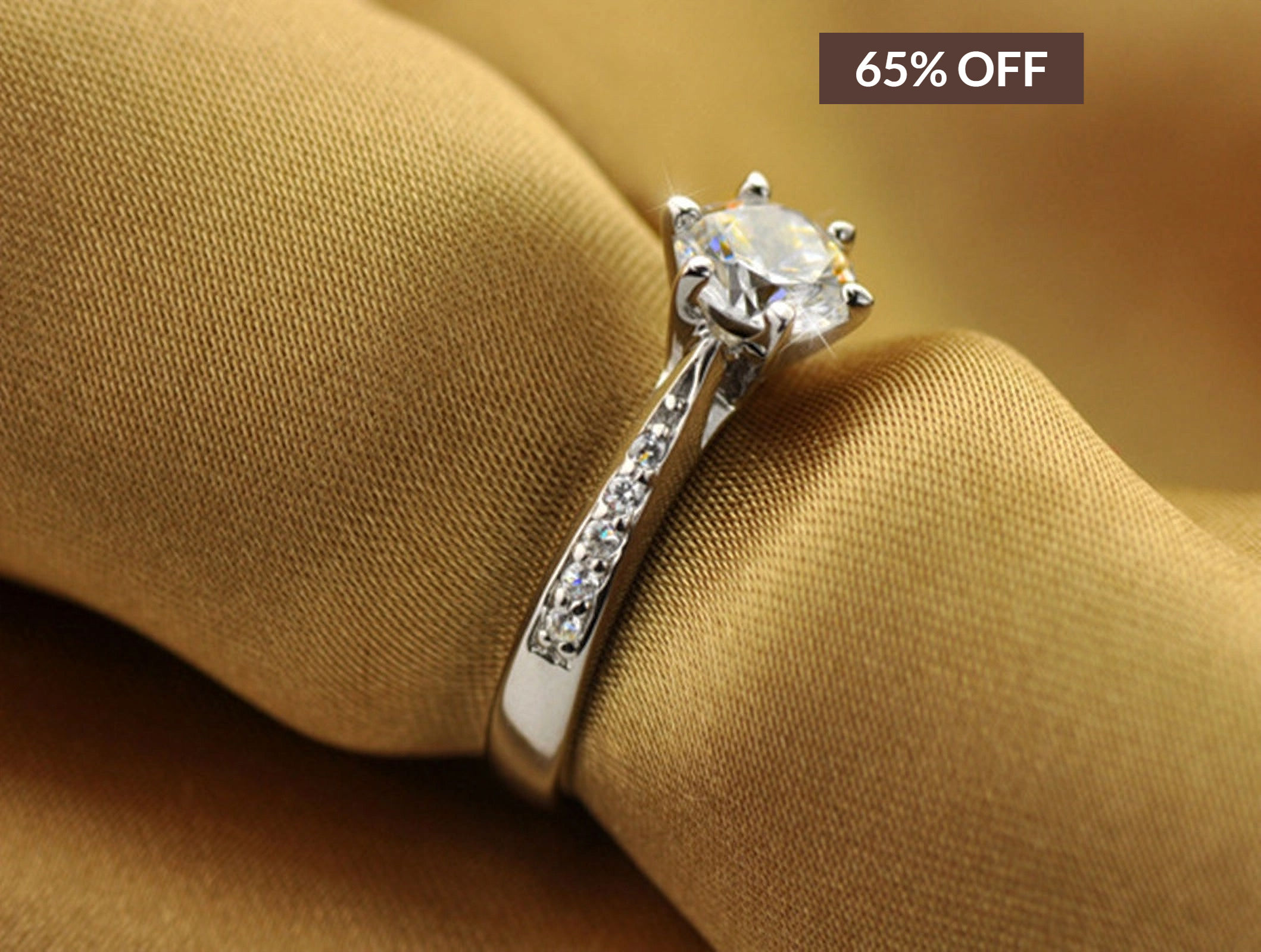 Celeste Solitaire Ring