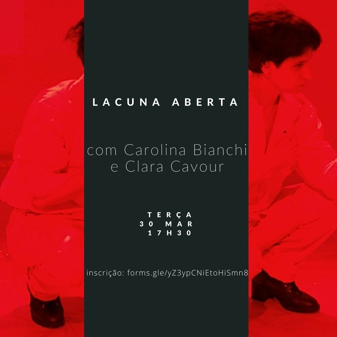 convida
Carolina Bianchi
e Clara Cavour