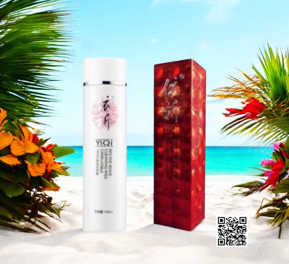 YiQi SNOW WHITE THROUGH RED FACIAL CLEANSER 100g