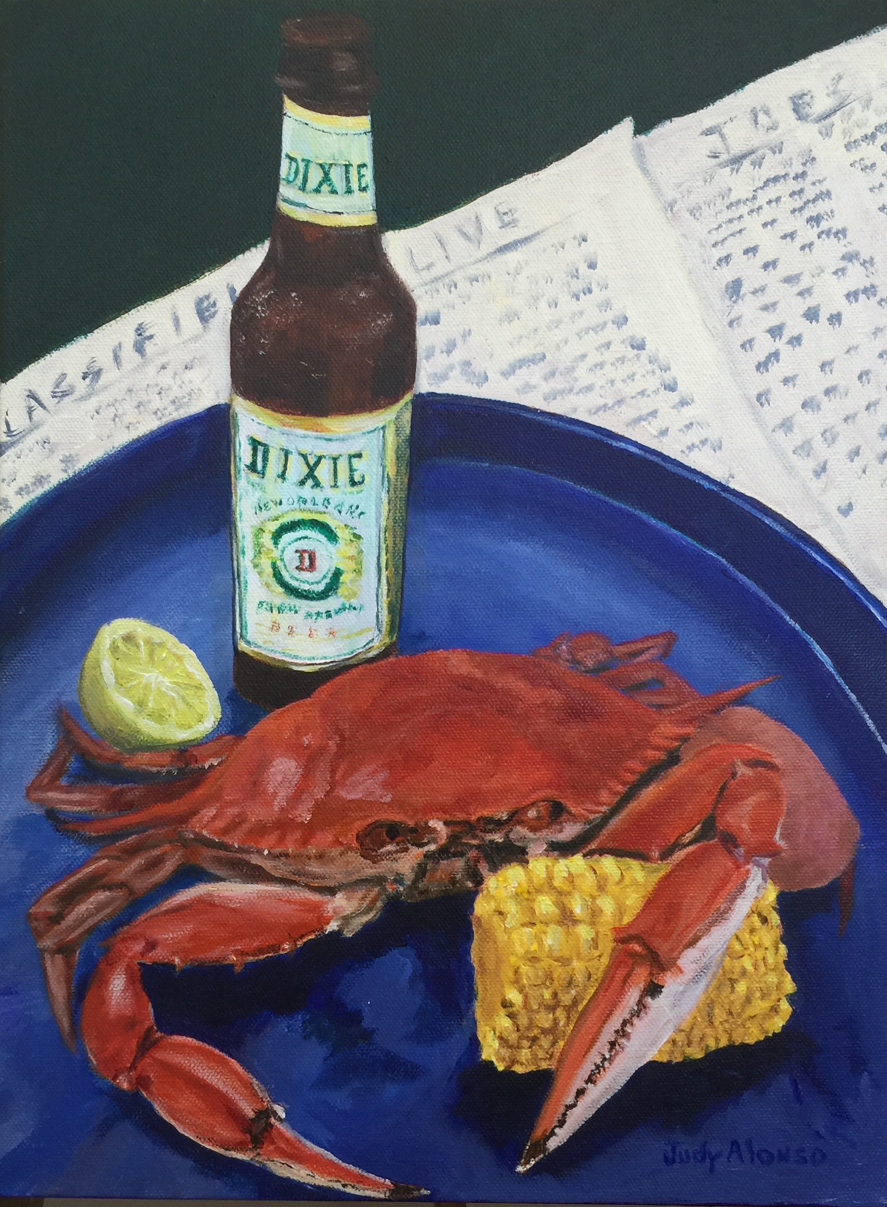 Dixie Beer and Crab
