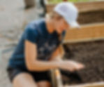 You can't see the seeds, but I AM planting some.