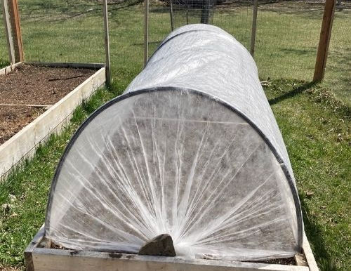 DIY Garden Row Covers For Raised Beds