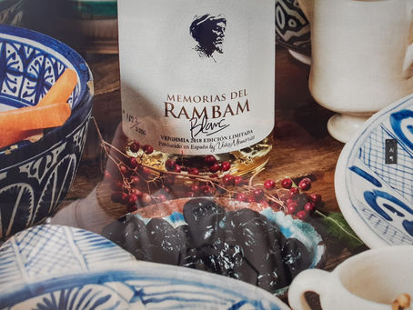 "KOMIDIKA" de Sabores de Sefarad, acompañada por los vinos de Viña Memorias. 