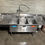 Thumbnail: Advance Tabco 95-1/2" 3-Comp Sink w/Vegetable Sprayer
