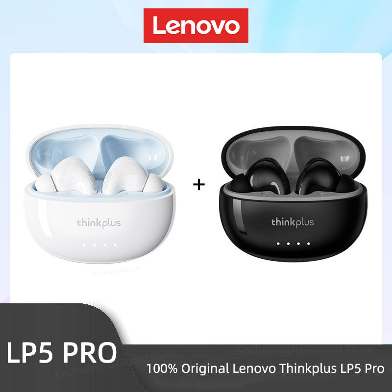 Thumbnail: Lenovo LP5 PRO Wireless Bluetooth 5.4 Earphones TWS HiFi Sound Gaming Earbuds LP