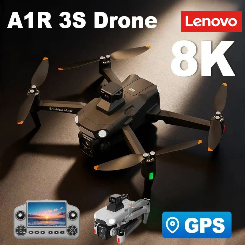 Lenovo A1R 3S GPS Drone 8K Professional Brushless Motor Laser Obstacle Avoidance