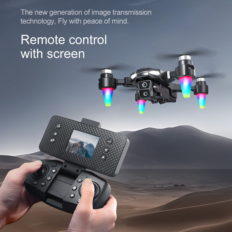 Thumbnail: New A22 Drone Aerial 8K HD Dual-Camera GPS Brushless Motor Optical Flow Hovering