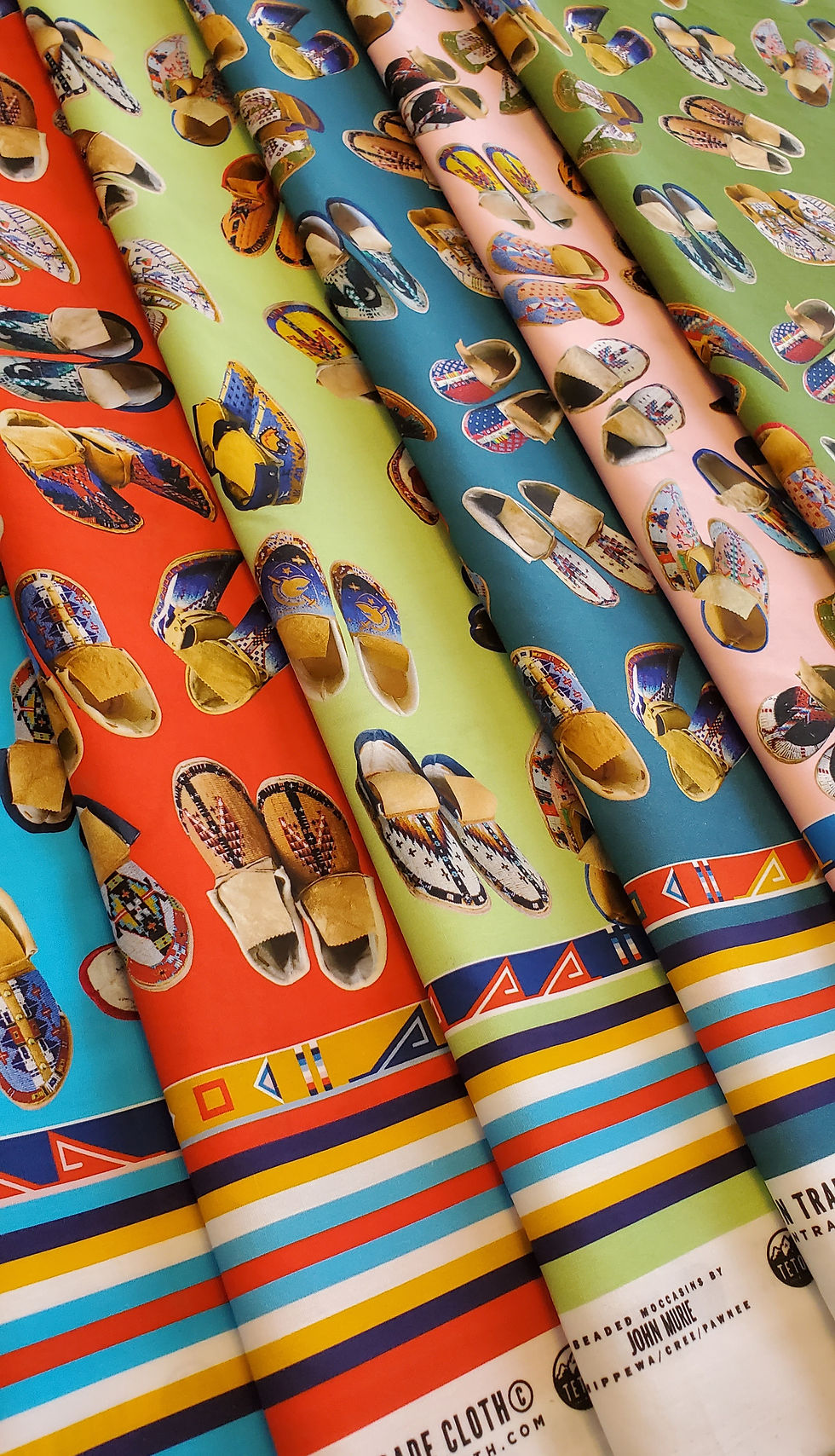 Cotton Fabric designed by John Murie for Teton Trade Cloth