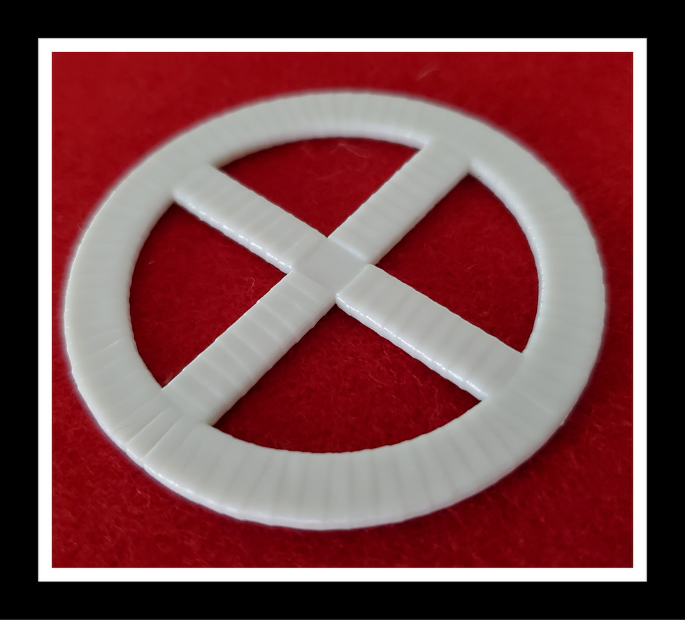 Simulated Quilled Wheels (single and double)