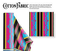 Cotton Fabric Designed by Kennetha Greenwood for Teton Trade Cloth