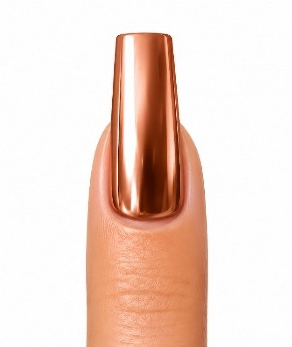 Thumbnail: Full Set * Long Copper Press-on Nails $3,245