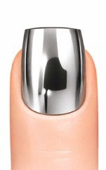 Thumbnail: Full Set * Medium Sterling Silver Press-on Nails $3,052