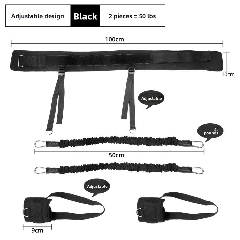 Thumbnail: Adjustable Bounce Training Harness with Elastic Resistance Bands