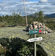 Wandeling boven bij Panorama Vrådal