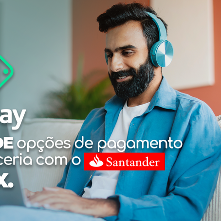 Woopay expande opções de pagamento com parceria com o Santander via PIX