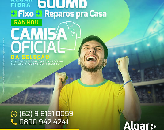 Campanha Copa do Mundo - Camisa da Seleção