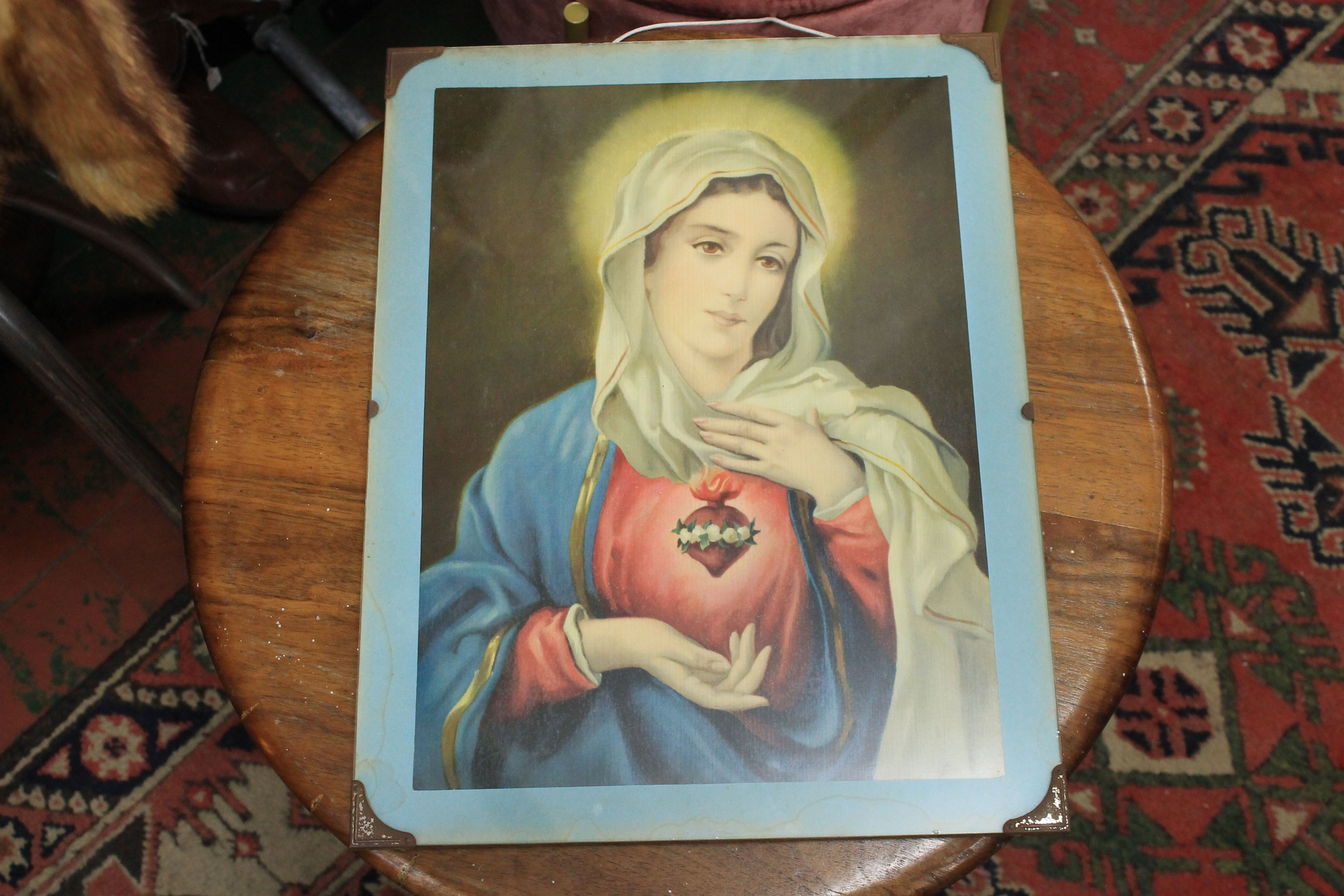 Vintage Virgin Mary picture