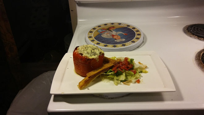 Receta: Pimiento relleno