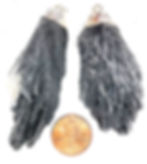 Black Kyanite Pendants