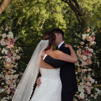 Huntsville Alabama Wedding Venue Creekside at Collier's End Wedding Photographer Spring Wedding Ceremony