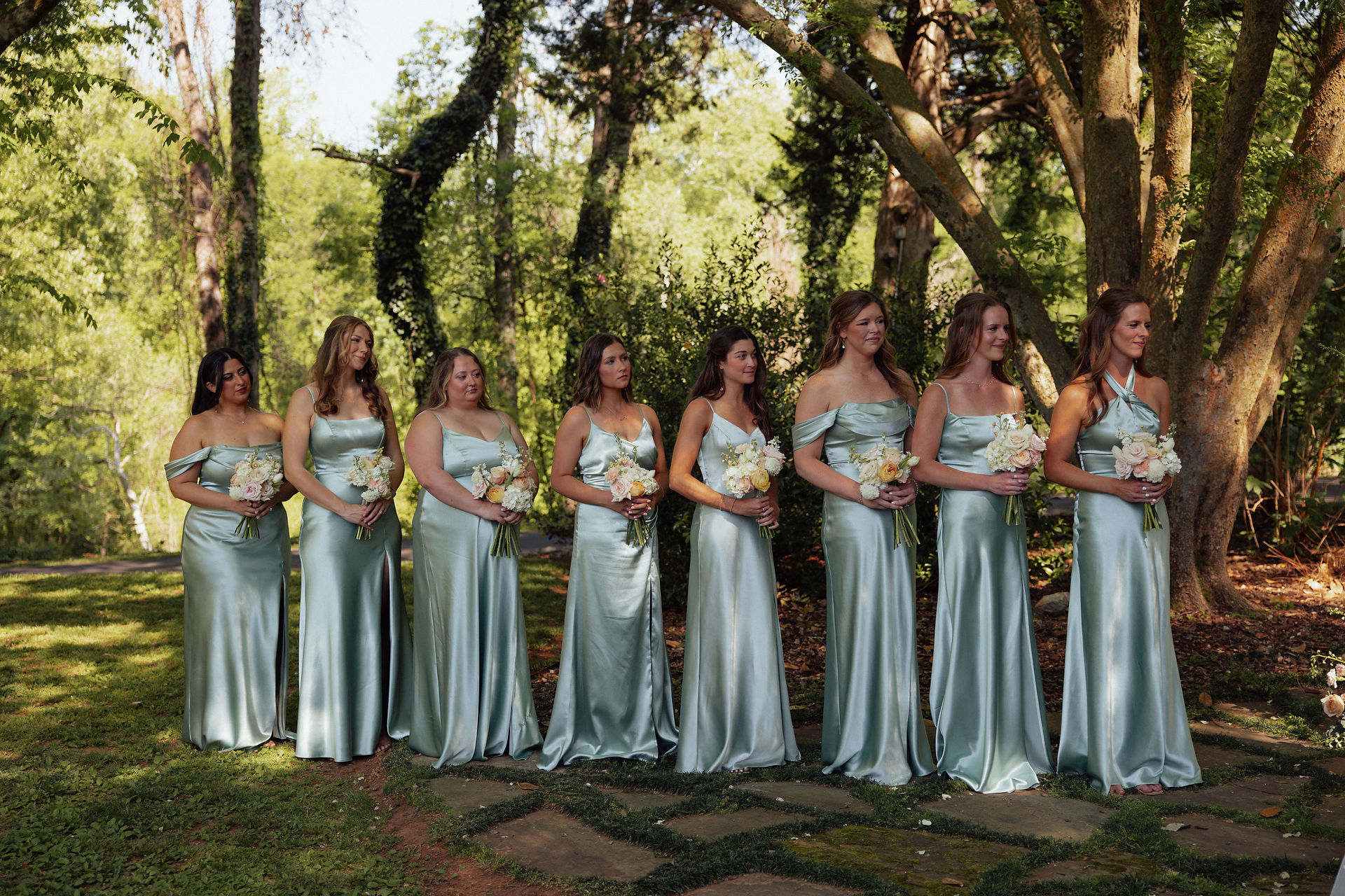 Huntsville Alabama Wedding Venue Creekside at Collier's End Wedding Photographer Spring Wedding Ceremony