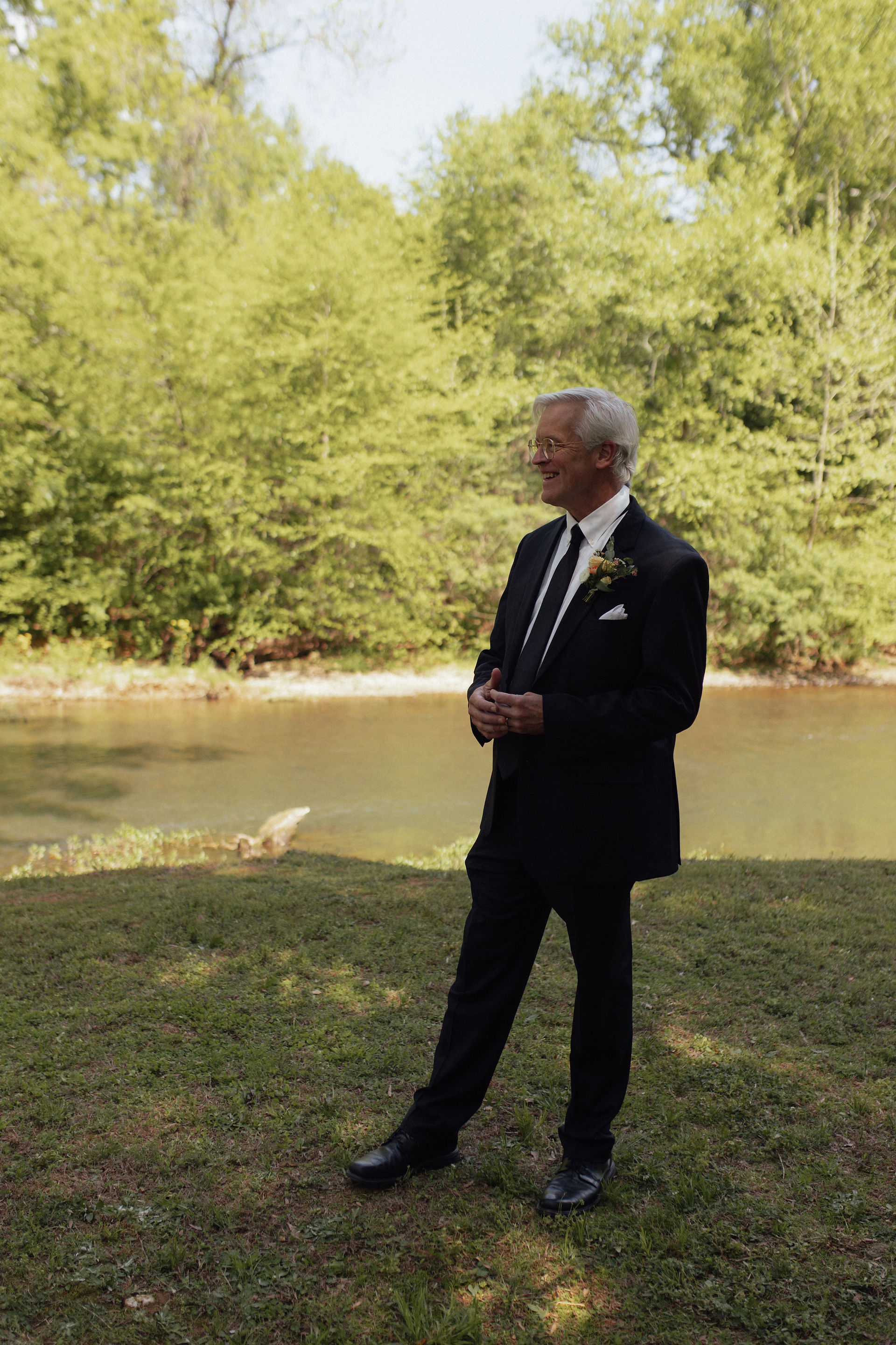 Huntsville Alabama Wedding Venue Creekside at Collier's End Wedding Photographer Spring Wedding First Looks