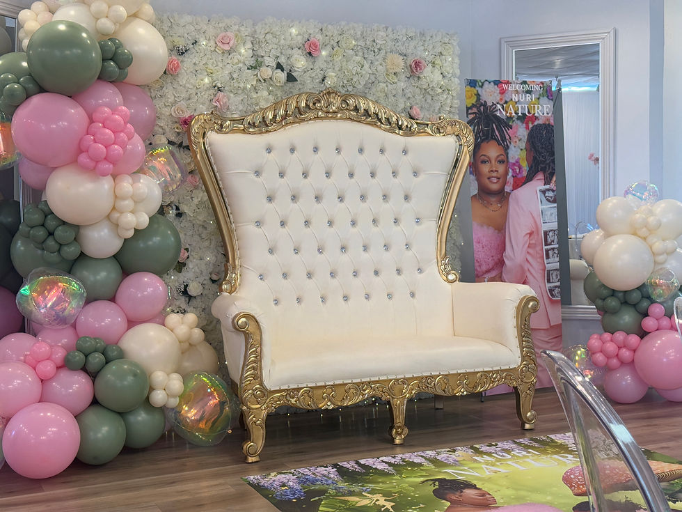 Enchanted Fairy Garden Baby Shower Backdrop