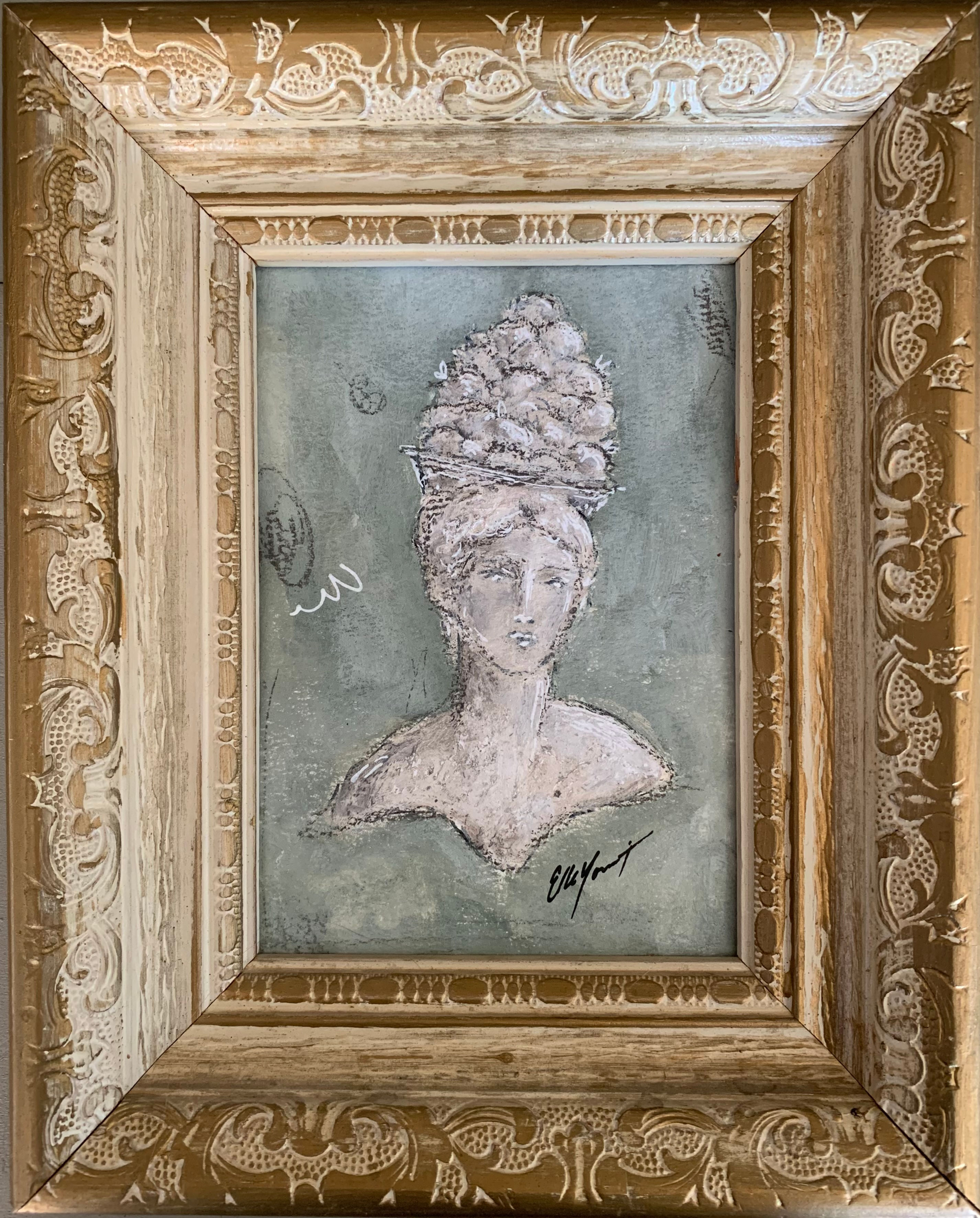 Sculpture Avec des Citrons