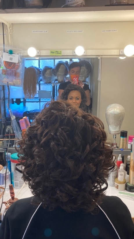 1970s Look Volume / Texturized Hair Broadway Show (After)