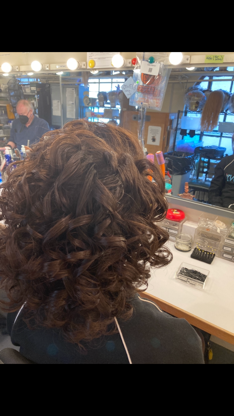 1970s Look Volume / Texturized Hair Broadway Show (After)