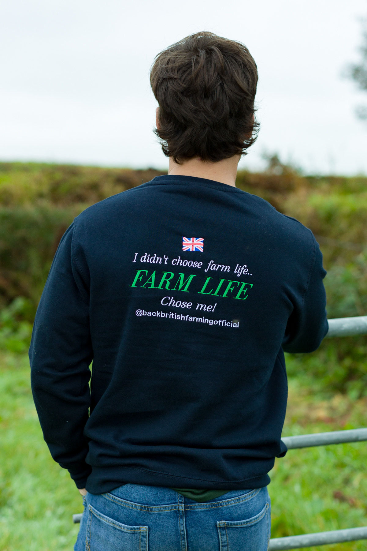 'Farm Life' Crew Neck Unisex Sweatshirt