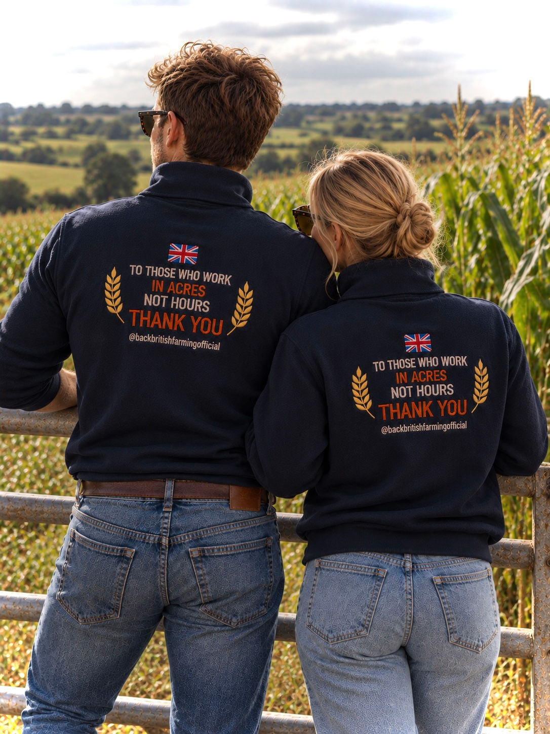 Acres Not Hours Unisex 1/4 Zip