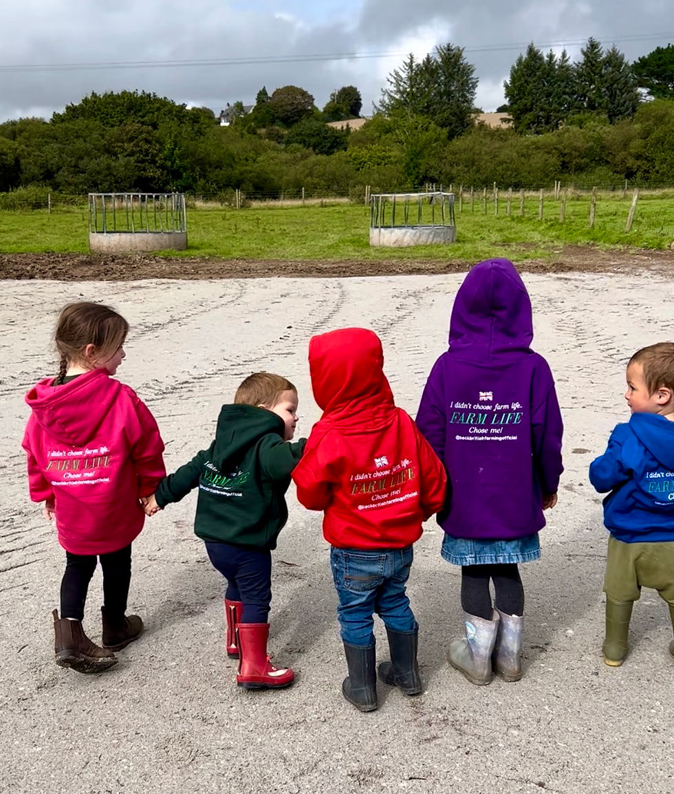 Thumbnail: Children's 'Farm Life' hoodie