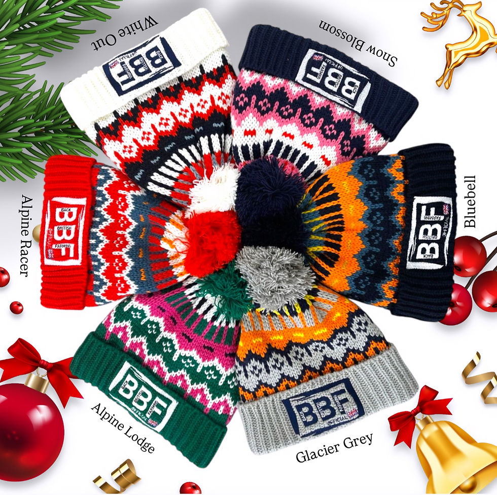 BBF Fair Isle Ski Beanie