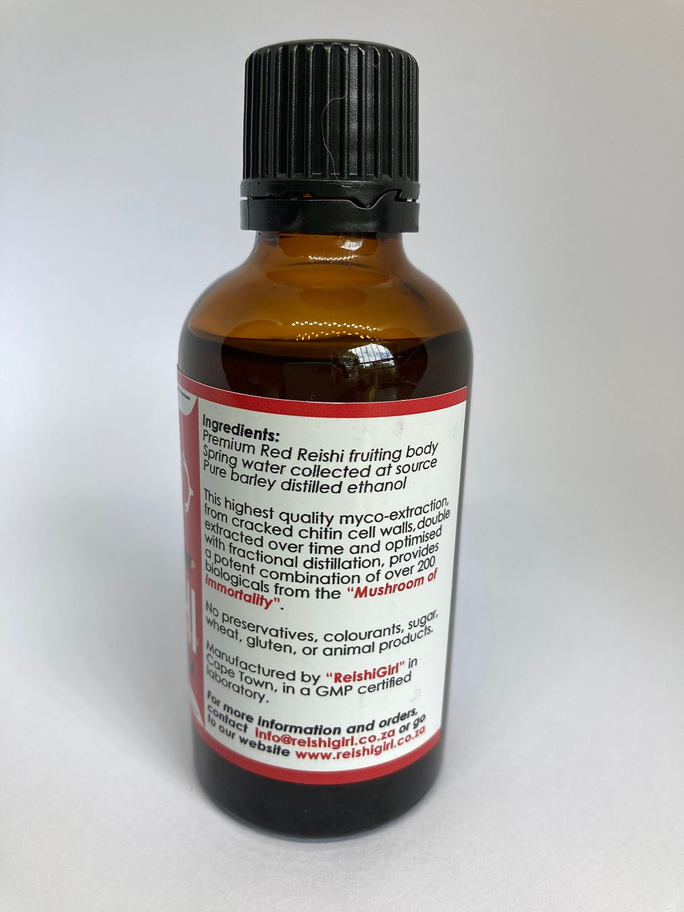 Thumbnail: Pure Red Reishi Tincture (50ml dripper)