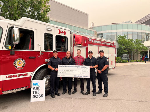 Firefighters step up with Boot Drive donation for RMH