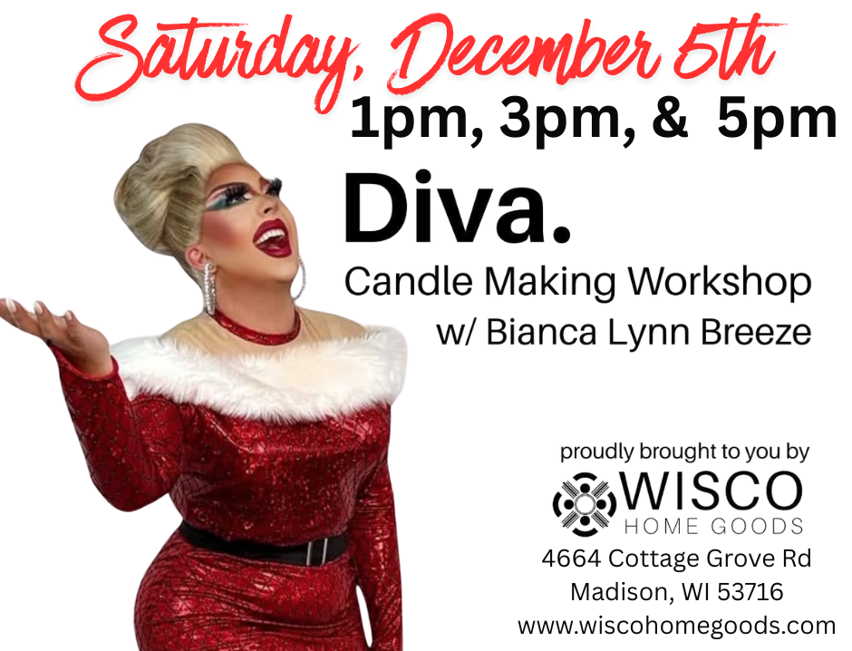 DIVA Candle Making Workshop - 1pm