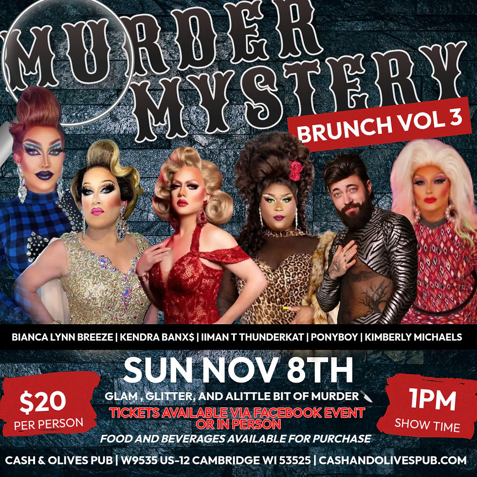 Murder Mystery Drag Brunch
