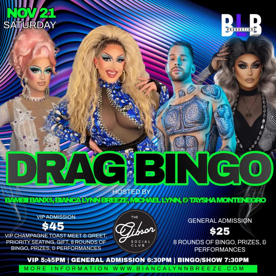 Widows Weekend Drag Queen Bingo