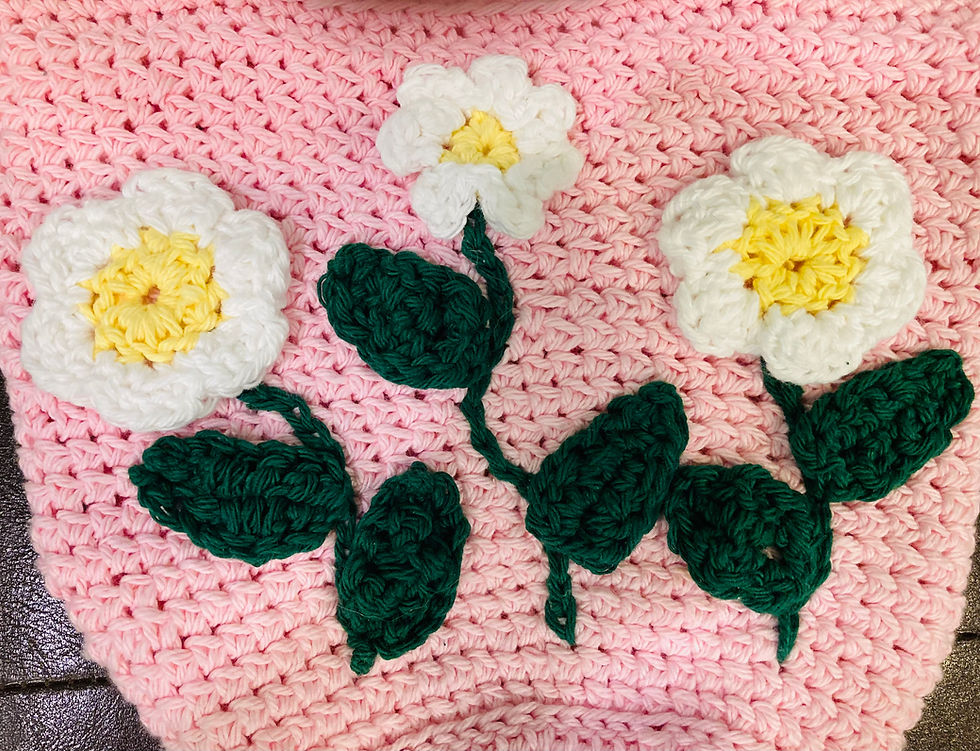 Thumbnail: Pink Daisy Bag