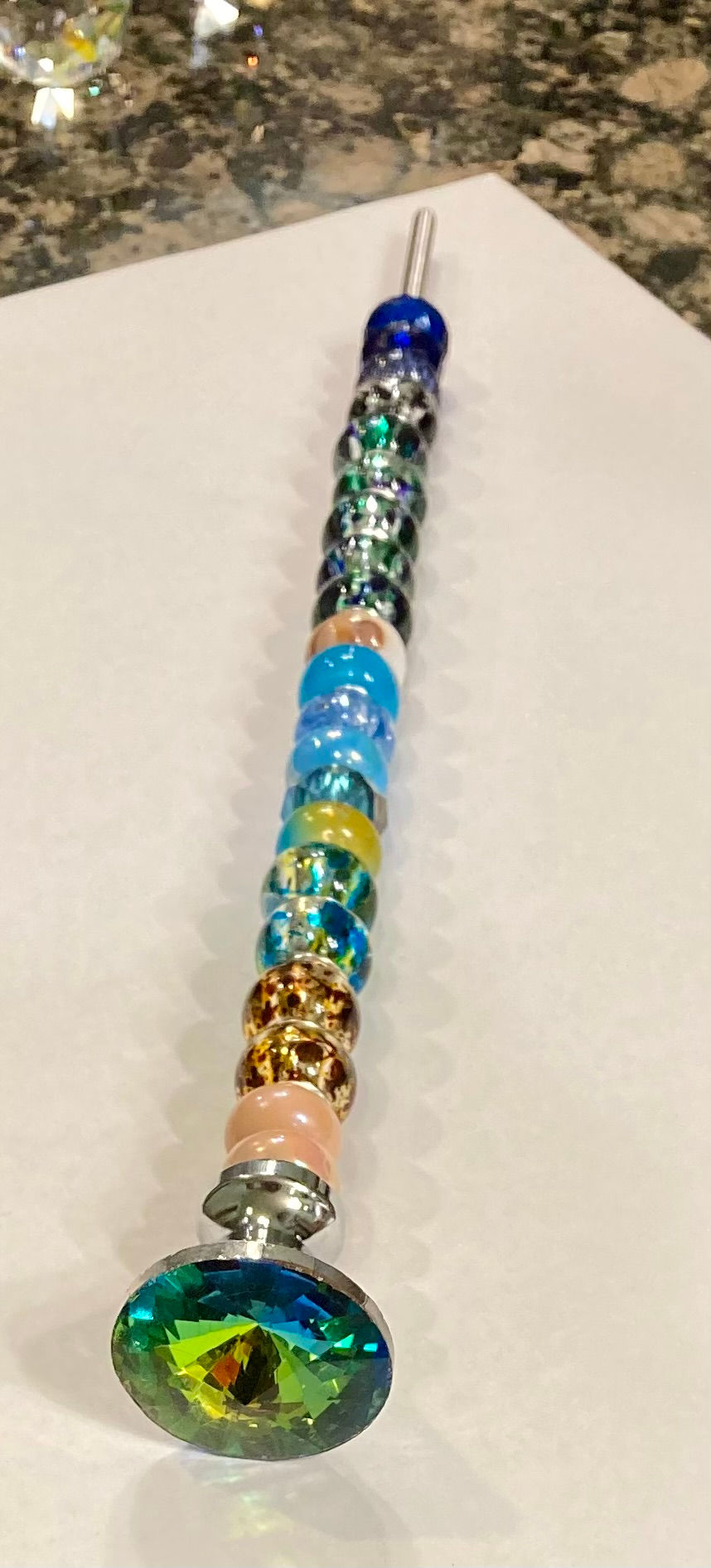 Thumbnail: Beaded Fairy Plant Wand