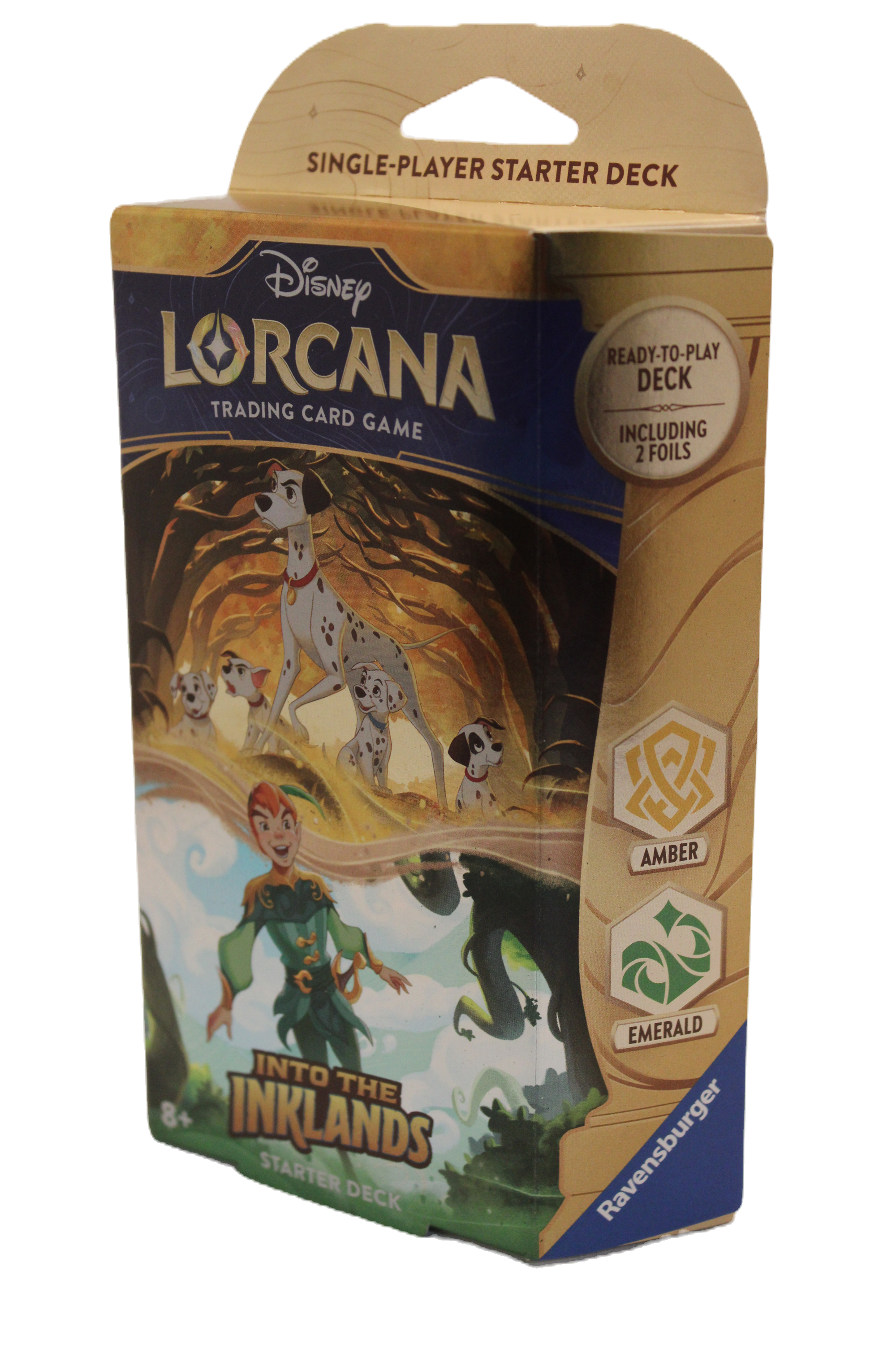 Disney Lorcana: Into The Inklands Starter Deck (Emerald and Amber)