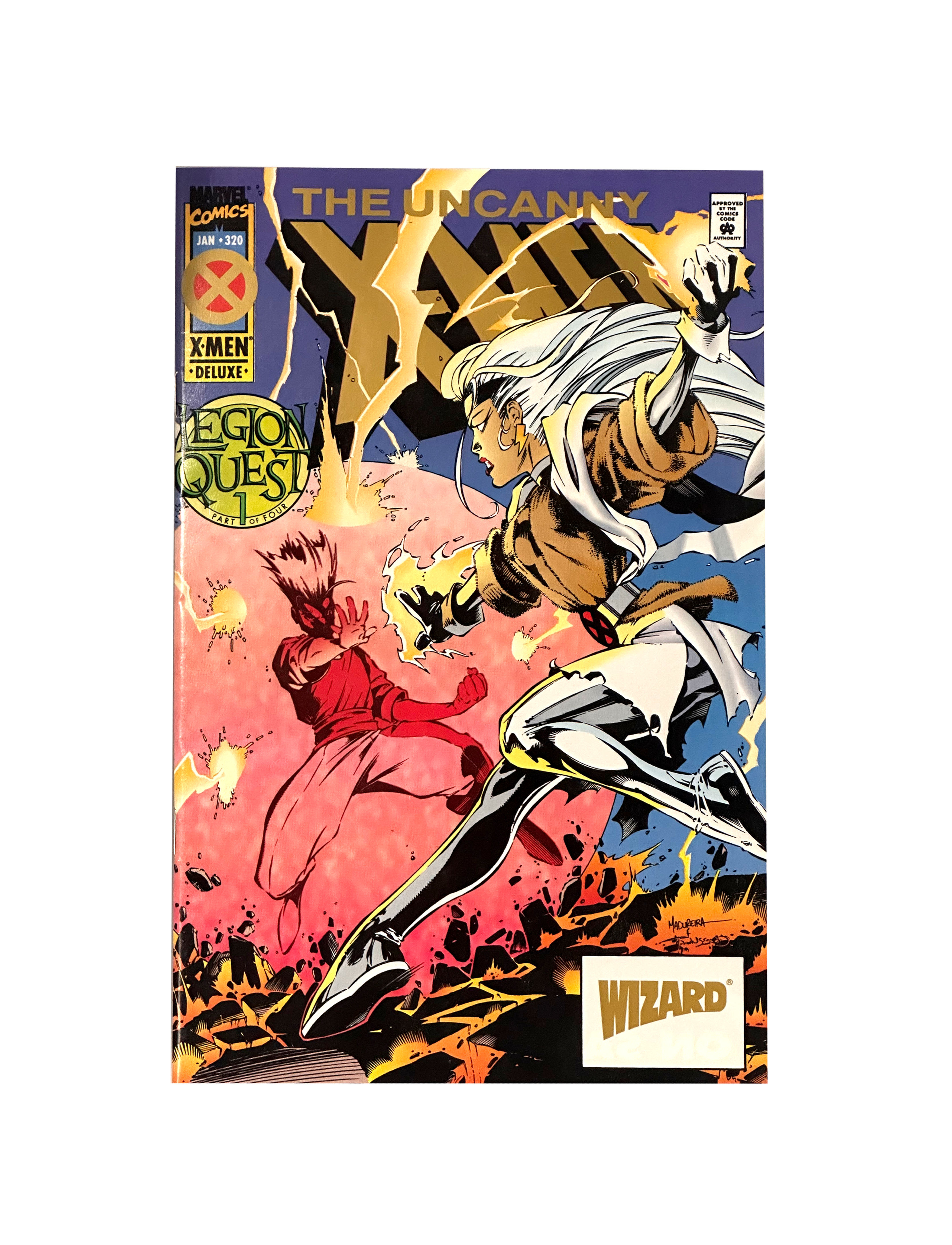 Marvel Comics the Uncanny X-Men #320 Jan, Deluxe edition Non-Newsstand