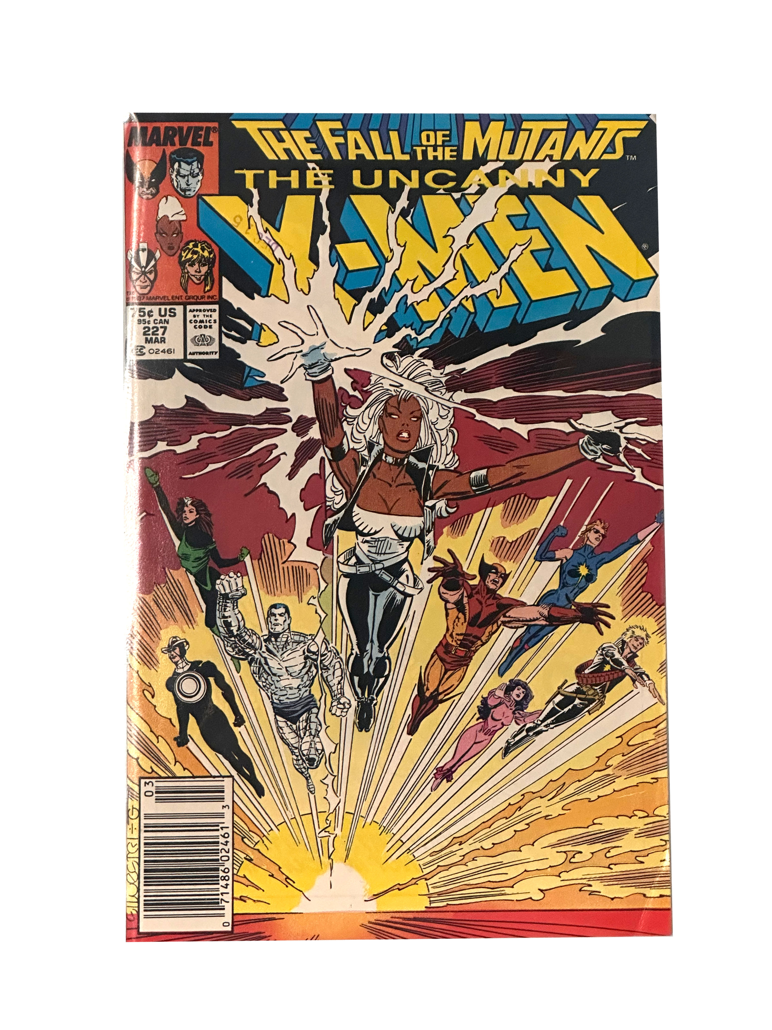 Marvel Comics The Uncanny X-Men (1963 1st Series) #227, Newsstand