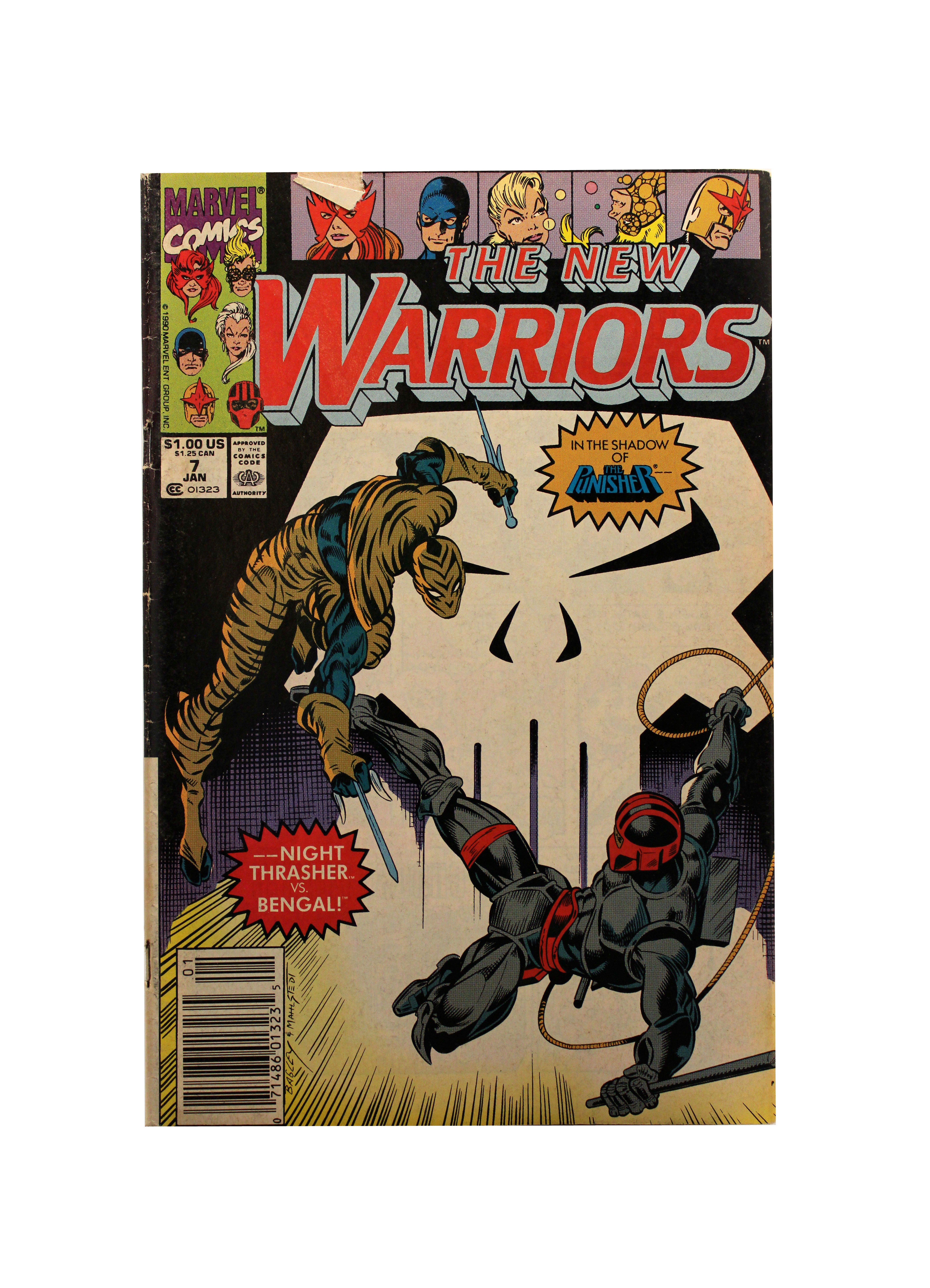 Marvel Comics, The New Warriors #7 Jan